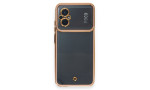 Newface Xiaomi Poco M5 Kılıf Liva Lens Silikon - Rose