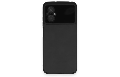 Newface Xiaomi Poco M5 Kılıf Loop Deri Silikon - Siyah