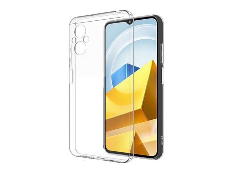 Newface Xiaomi Poco M5 Kılıf Lüx Şeffaf Silikon