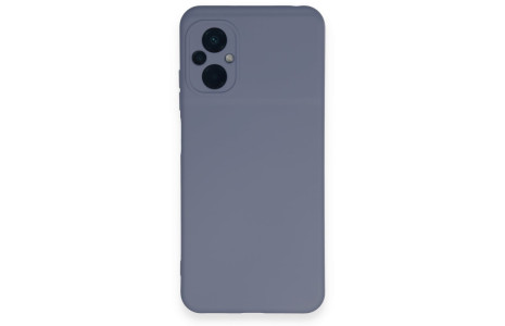 Newface Xiaomi Poco M5 Kılıf Nano içi Kadife Silikon - Gri