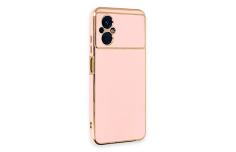 Newface Xiaomi Poco M5 Kılıf Volet Silikon - Pembe