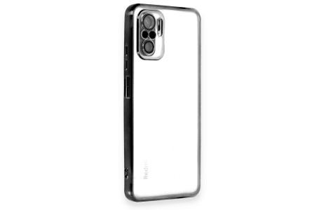 Newface Xiaomi Poco M5s Kılıf Razer Lensli Silikon - Siyah