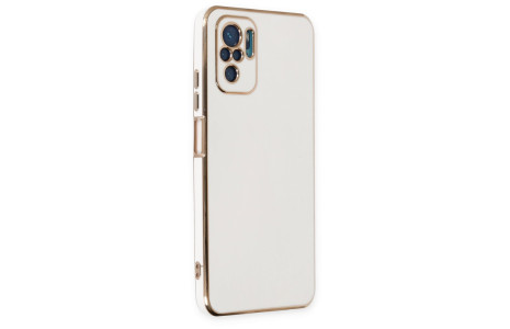 Newface Xiaomi Poco M5s Kılıf Volet Silikon - Beyaz