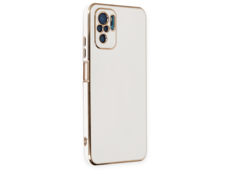 Newface Xiaomi Poco M5s Kılıf Volet Silikon - Beyaz