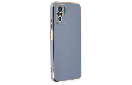 Newface Xiaomi Poco M5s Kılıf Volet Silikon - Mavi