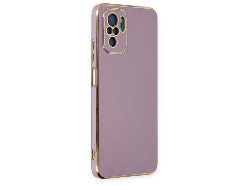 Newface Xiaomi Poco M5s Kılıf Volet Silikon - Mor