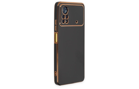 Newface Xiaomi Poco X4 Pro 5G Kılıf Volet Silikon - Siyah