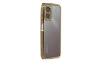 Newface Xiaomi Redmi 10 5G Kılıf Razer Lensli Silikon - Gold