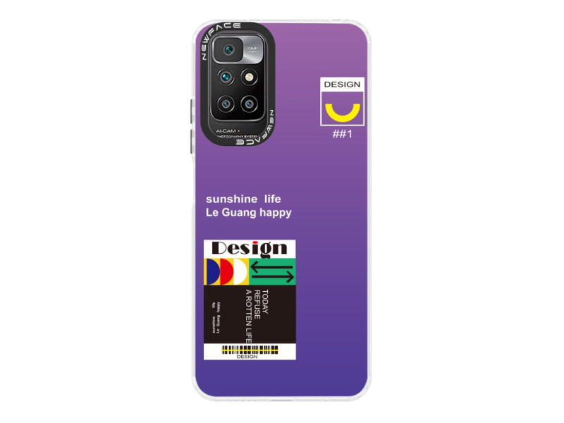 Newface Xiaomi Redmi 10 2022 Kılıf Estoril Desenli Kapak - Estoril - 4