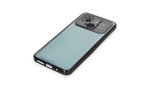 Newface Xiaomi Redmi 10C Kılıf Razer Lensli Silikon - Siyah