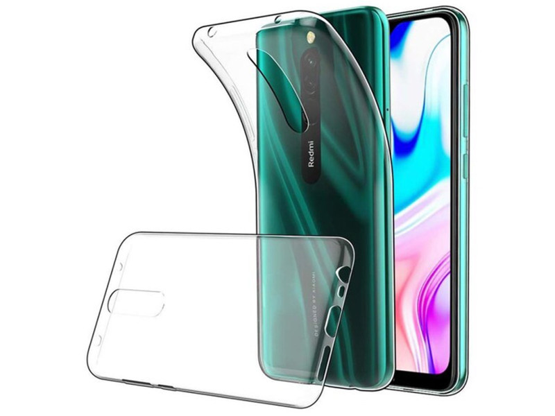 Newface Xiaomi Redmi 8 Kılıf Lüx Şeffaf Silikon