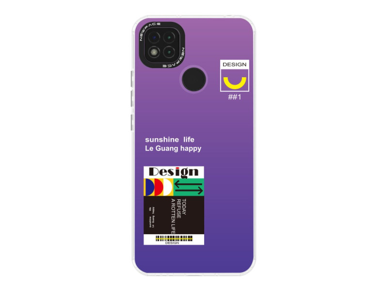 Newface Xiaomi Redmi 9C Kılıf Estoril Desenli Kapak - Estoril - 4