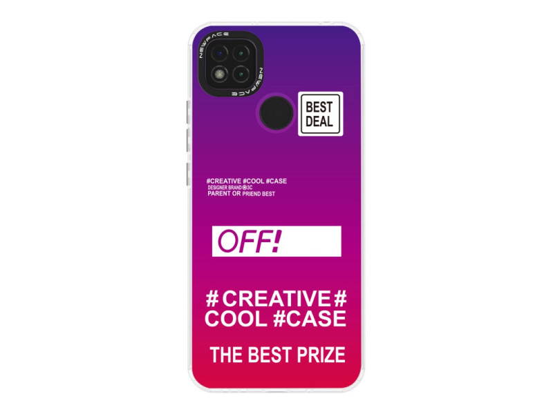 Newface Xiaomi Redmi 9C Kılıf Estoril Desenli Kapak - Estoril - 9