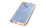 Newface Xiaomi Redmi 9C Kılıf Razer Lensli Silikon - Gold