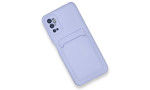 Newface Xiaomi Redmi Note 11 SE Kılıf Kelvin Kartvizitli Silikon - Lila