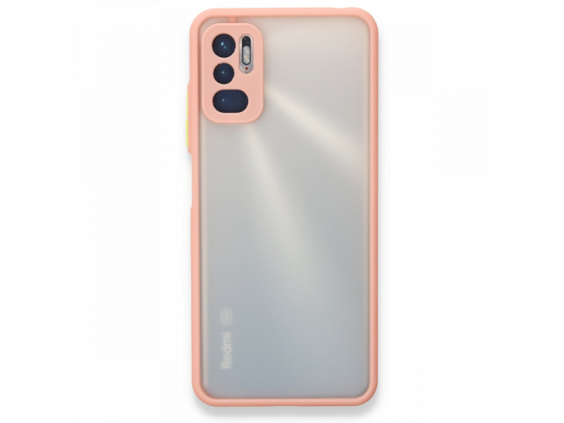 Newface Xiaomi Redmi Note 11 SE Kılıf Montreal Silikon Kapak - Pembe
