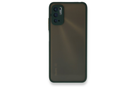 Newface Xiaomi Redmi Note 11 SE Kılıf Montreal Silikon Kapak - Yeşil