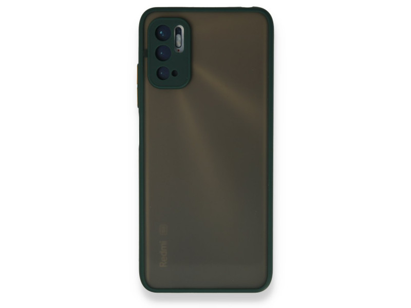 Newface Xiaomi Redmi Note 11 SE Kılıf Montreal Silikon Kapak - Yeşil