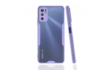 Newface Xiaomi Redmi Note 11 SE Kılıf Platin Silikon - Lila
