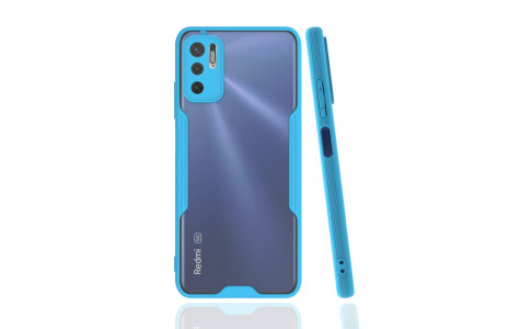 Newface Xiaomi Redmi Note 11 SE Kılıf Platin Silikon - Mavi