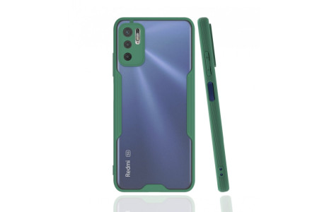 Newface Xiaomi Redmi Note 11 SE Kılıf Platin Silikon - Yeşil