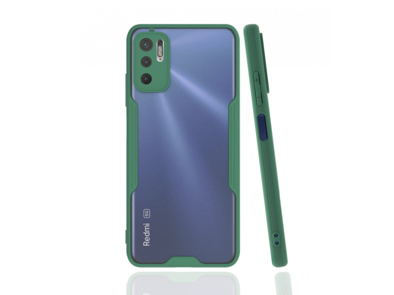 Newface Xiaomi Redmi Note 11 SE Kılıf Platin Silikon - Yeşil