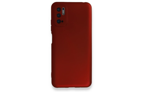 Newface Xiaomi Redmi Note 11 SE Kılıf First Silikon - Bordo