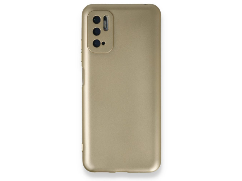 Newface Xiaomi Redmi Note 11 SE Kılıf First Silikon - Gold