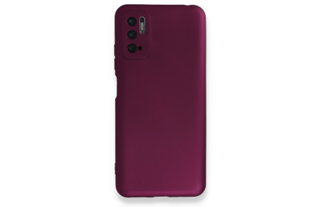 Newface Xiaomi Redmi Note 11 SE Kılıf First Silikon - Mürdüm