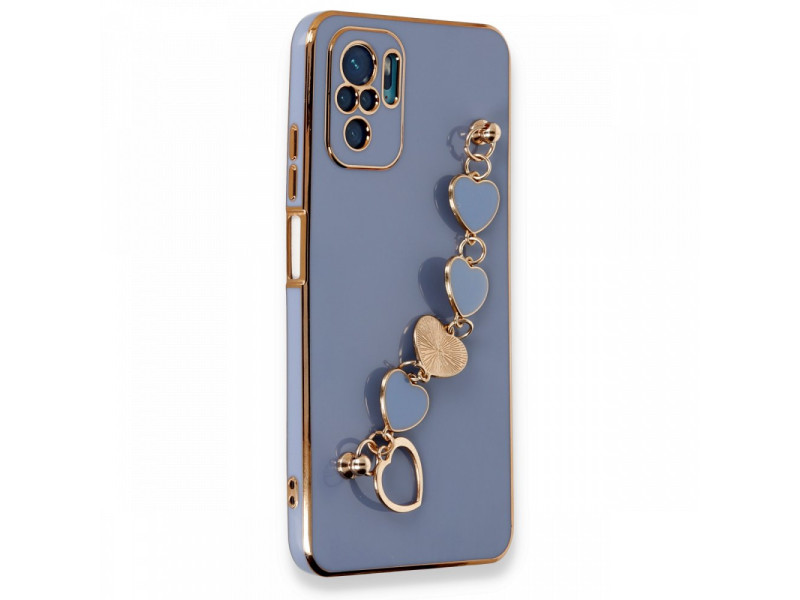 Newface Xiaomi Poco M5s Kılıf Esila Silikon - Gri
