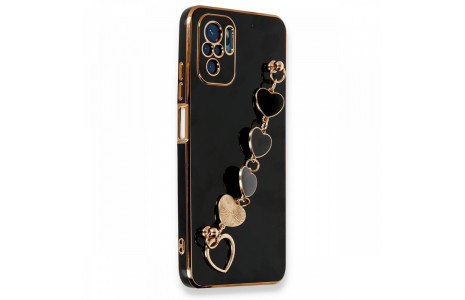 Newface Xiaomi Poco M5s Kılıf Esila Silikon - Siyah