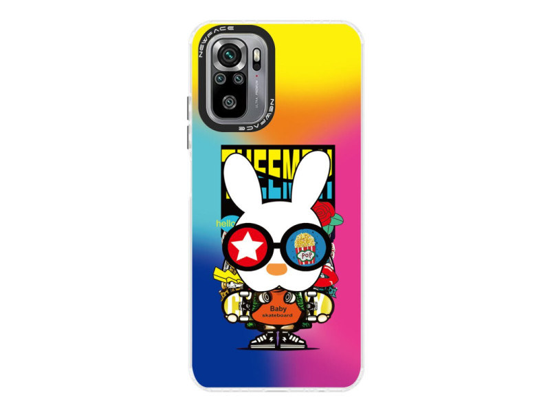 Newface Xiaomi Redmi Note 10 Kılıf Estoril Desenli Kapak - Estoril - 10