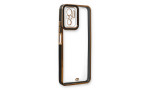 Newface Xiaomi Poco M5s Kılıf Liva Lens Silikon - Siyah