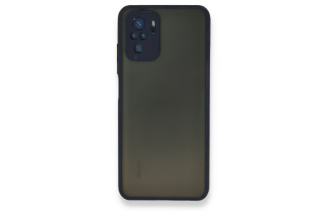 Newface Xiaomi Poco M5s Kılıf Montreal Silikon Kapak - Lacivert