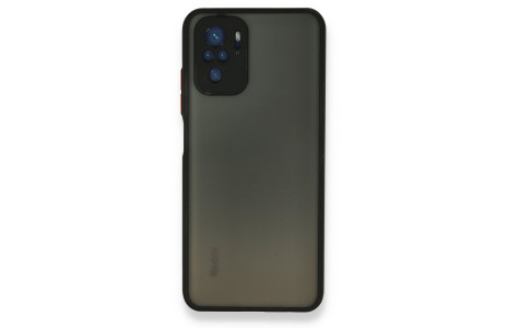 Newface Xiaomi Poco M5s Kılıf Montreal Silikon Kapak - Siyah