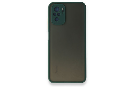 Newface Xiaomi Poco M5s Kılıf Montreal Silikon Kapak - Yeşil