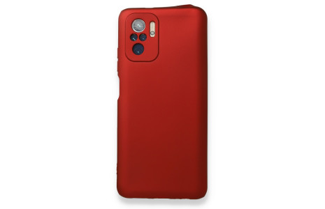 Newface Xiaomi Poco M5s Kılıf First Silikon - Bordo