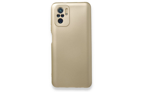 Newface Xiaomi Poco M5s Kılıf First Silikon - Gold