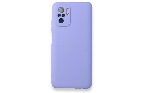 Newface Xiaomi Poco M5s Kılıf First Silikon - Lila