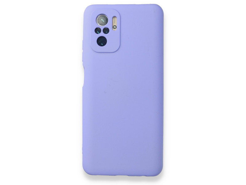Newface Xiaomi Poco M5s Kılıf First Silikon - Lila