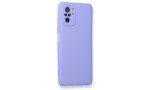 Newface Xiaomi Poco M5s Kılıf First Silikon - Lila