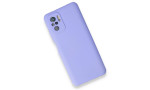 Newface Xiaomi Poco M5s Kılıf First Silikon - Lila