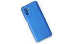 Newface Xiaomi Poco M5s Kılıf First Silikon - Mavi