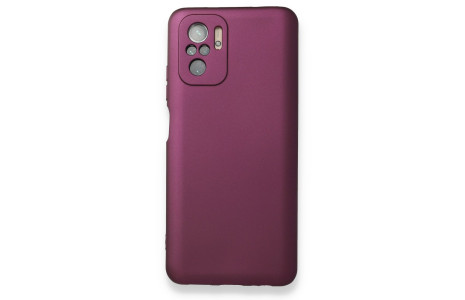 Newface Xiaomi Poco M5s Kılıf First Silikon - Mürdüm