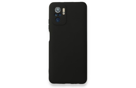 Newface Xiaomi Poco M5s Kılıf First Silikon - Siyah