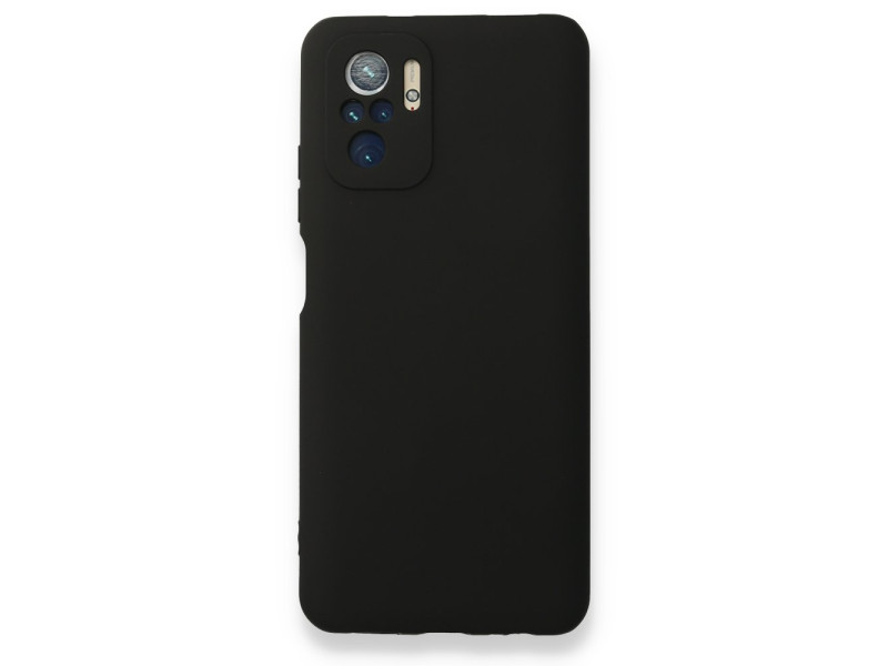 Newface Xiaomi Poco M5s Kılıf First Silikon - Siyah