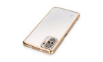 Newface Xiaomi Redmi Note 10 Kılıf Razer Lensli Silikon - Gold