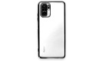 Newface Xiaomi Redmi Note 10 Kılıf Razer Lensli Silikon - Siyah