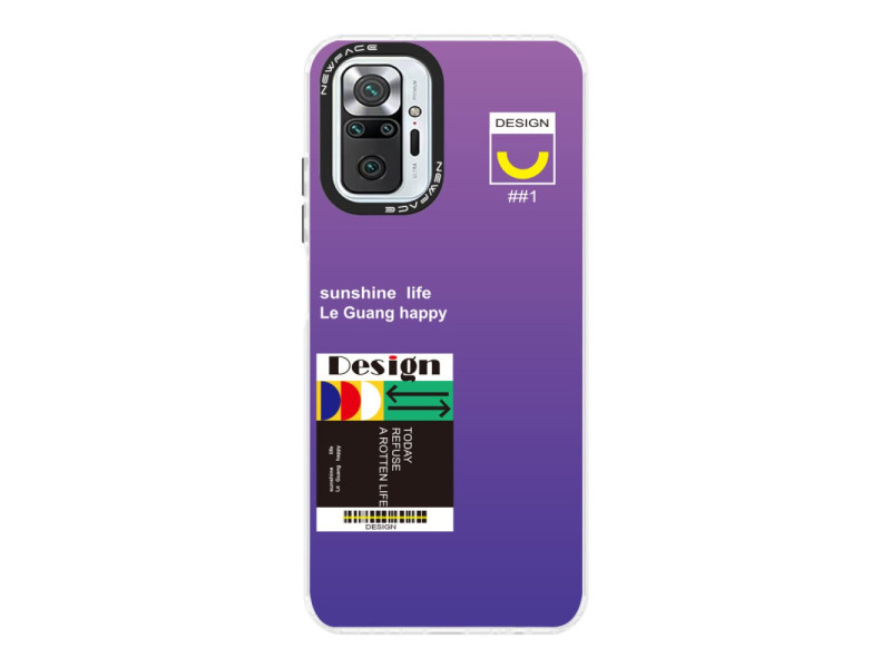 Newface Xiaomi Redmi Note 10 Pro Kılıf Estoril Desenli Kapak - Estoril - 4
