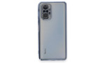 Newface Xiaomi Redmi Note 10 Pro Kılıf Razer Lensli Silikon - Açık Mavi
